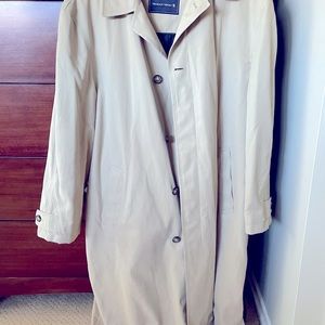 Men’s lined trench coat